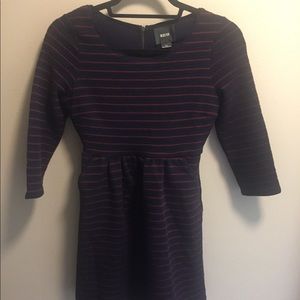NWOT Anthropologie Striped Pocket Dress